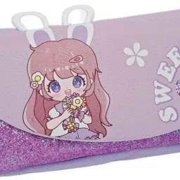 Doll Printed Password Lock Zipper Pouch Art Canvas Pencil Box-image-19