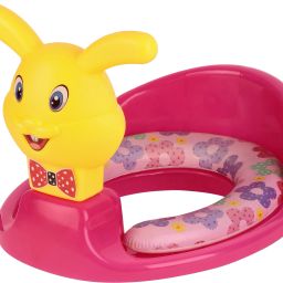 Toilet Trainer Soft Cushion Baby Potty Seat With Rabbit Handle And Back Support Potty Seat-image-28