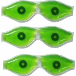 Aloe Vera Cool Gel Eye Mask Summer Ice Cooling Sleeping Mask for Eye Patches Remove Dark Circles Fatigue Cool Eyes Patch Pads Eye Care (pack of 3 masks)-28