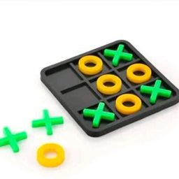 Tic Tac Toe Puzzle Game – Educational Fun Toy (Multicolor) Board Game Accessories-image-27