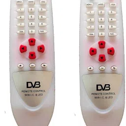 Red Champion Set Top Box Remote Control Compatible forPack of 2 Free Dish Remote Remote Controller-14