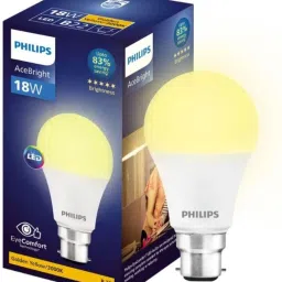 18 W Basic Round B22 LED Bulb-15