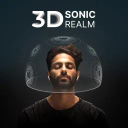 crossbeats Sonic 3 In-Ear ANC TWS|360 Spatial Audio|100hr Playtime|3D Sound|40ms Latency Bluetooth Headset image 5