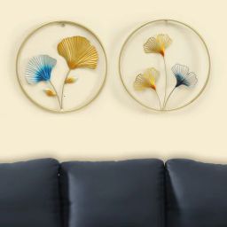 vedas Truck Leaf Iron Multicolour Metal Wall Art-picture-19