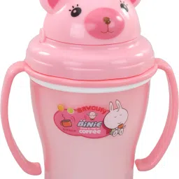 Cutie Teddy Insulated Straw Sipper with Handle-picture-15