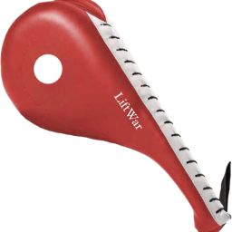 Double kick pad red Kicking Shield-image-22