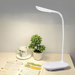 Desk Study lamp Rechargeable Led Touch On Off Switch Student Study Reading Dimmer Led Table Lamps White Desk Light lamp Study Lamp-15