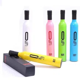 New Trending 0% Decent Look Deco Wine Bottle Travel Umbrella Umbrella-picture-19