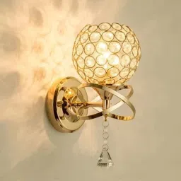 Indoor Decorative Wall lamp Elegant Wall Lamp for Bedroom,Modern Crystal Wall Light, Sconce Fixture LED pack of 2 Post Light Outdoor Lamp-image-12