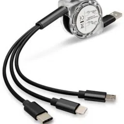 G2L 3 in 1 fast Charging Type-C Micro Phone Smart Charge 3 Port Data Cable Charging Pad-85