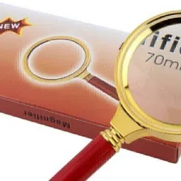 Magnifying Tool 10x Magnification 70 mm Zoom Magnifier Glass-11