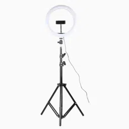 ZAXART 10 Inch Ring Light With Stand With Tripod Stand 3 Modes Ring Flash-picture-17