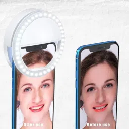 SANNO Cooking Tutorial Ring Light – 3 Light Settings Ring Flash-image-23