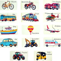 Transportation 2 piece Puzzle-33
