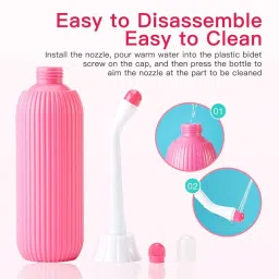 Portable bidet, Jet Spray for Toilet | Retractable, 2 angled Nozzles DN48 Bidet Nozzle-picture-12