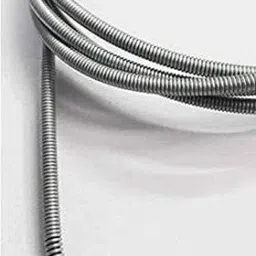 shasales wire spring for Window Curtain Net Cord Kit with Pack of (12 Hooks / 10 METER) Curtain Ring with Hook image 2