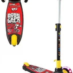 muren Adjustable Height & Foldable Kids Scooter with led wheels-picture-26