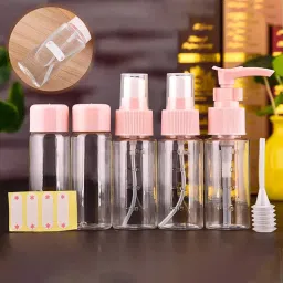 Travel Bottle for Toiletries Plastic for Cream Shampoo Hand Wash Lotion 60 ml Water Bottle-image-31