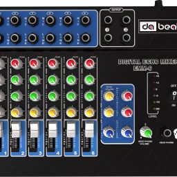 Professional 6-Channel mixer EMM-6 Analog Sound Mixer & Audio Interface,DJ Mixer Analog Sound Mixer-18