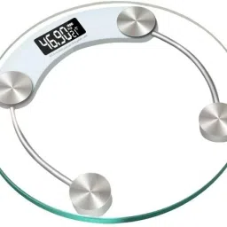 MCP Healthcare Electronic Round Scale LCD Display Toughened Glass 180kg Personal Human Body Weighing Scale-image-5