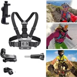 Like Star Mobile Phone Chest Mount Strap Holder Helmet Mount for Action Camera Strap-31