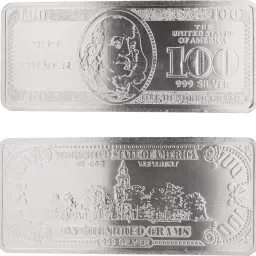 GOHDOLLAR100 S 9999 100 g Silver Bar-image-25