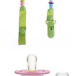 (COP-34) Baby soother with chain 1Pcs Baby Pacifier Clips Children For Baby Present Baby Clip Nipple Clips Newborn Dummy Holder For Teethers (pack of 1) Soother-10
