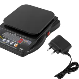 NIVAYO Balancia 10Kg Rechargeable Ultra-Slim Weight Machine - for Home & Kitchen, Shop Weighing Scale-8