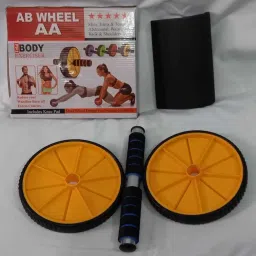 apps sports Ab Roller Wheel with 2 Configurable Wheels and Non-Slip Handles – Ab Wheel Trainer Ab Exerciser image 4