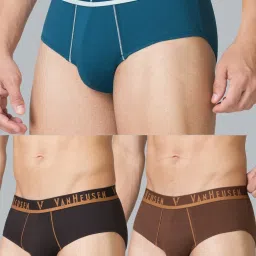 Pack of 3 Solid Men Brief-picture-17