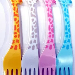 Disposable Plastic Baby Fork, Dinner Fork, Fruit Fork Set-image-4