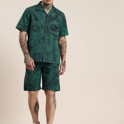 Shirt Regular Shorts Co-ords Set-image-35