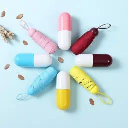 Mini Capsule Umbrella for Kids Folding Umbrella for Rain Protection Stylish Umbrella-28