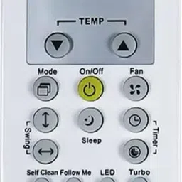 Marman Compatible With Carrier AC Remote Control RG56/BGEF-CA Model 148/148A Suitable for Split & Window 1 | 1.5 | 2 Ton AC- Match Remote Key by Key with Existing Carrier Air Conditioner Remote Controller-picture-1