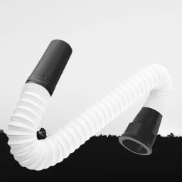 Water Outlet Waste Pipe – Flexible PVC White – 1Pc sink pipe set/ sink pipe/ adjustable pipe/ Waste Pipe White for Wash Basin/Sink Hose Pipe-image-89