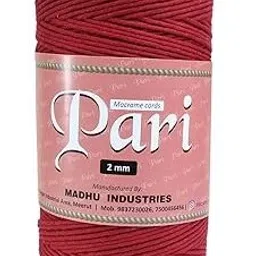 Dori Thread | 2mm Single Strand | Red | 350-400 Metres | 1kg Spool |-image-63