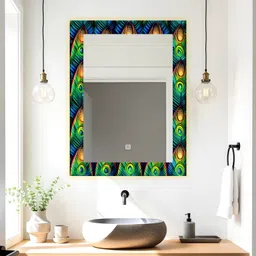 luppra Rectangle Touch Sensor Mirror 18×24 inch Bathroom Mirror-picture-23