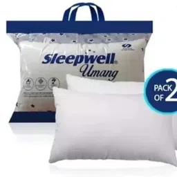 Pillow Set || Comfort And Support Pillow Microfibre Solid Sleeping Pillow Pack of 2-picture-2