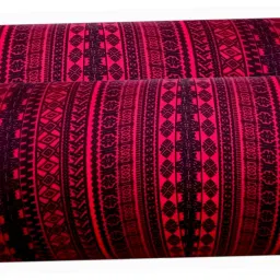 Round Bolster Microfibre Abstract Sleeping Pillow Pack of 2-12