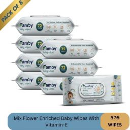 Baby Wipes En-riched with Vitamin- E-22