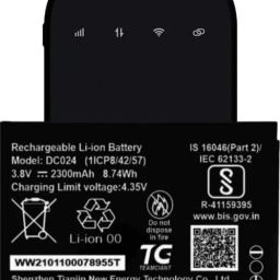 VEHUB Mobile Battery For Airtel DC024/ H12348 / WD670 Compatible For Reliance /Jio Airtel My WiFi AMF-311WW 4G Hotspot/ZTE Wipod Airtel 4G Hotspot-2300mAh-picture-44