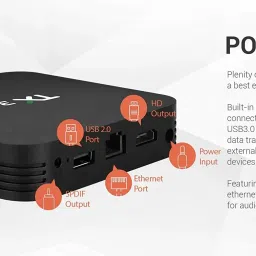 AUSHA AMLOGIC S905X3 8K Experience Bluetooth Android Mini PC - Android v4.4 (KitKat), NITEL, AMLOGIC S905W2, 4 GB DDR3, 32 GB 10 Mini PC image 3
