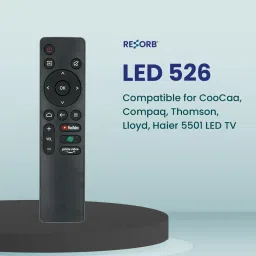 RESORB LED 526 Remote Compatible for CooCaa LED TV Remote Controller image 3