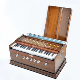 HR124 7 Stoper, Two Fold Bellow, 39 Key, Fine Tuned, Harmonium 3.5 Octave Hand Pumped Harmonium-15