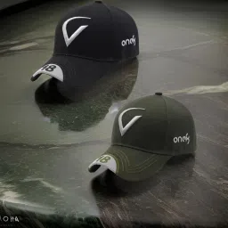 Embroidered, Solid, Self Design Sports/Regular Cap-13