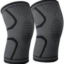Fitness Running Cycling Knee Support Elastic Knee Guard (Grey) ( XL ) Cycling Knee Guard-19