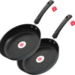 Premium Quality Nonstick (Base Gray) Fry Pan 22 cm diameter 1 L capacity-picture-14