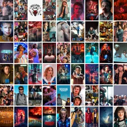 Stranger Things Posters Set of 54 | Aesthetic Room Decor for Fans | Sci-Fi TV Show Collectible Posters | Vintage Wall Collage Kit for Bedroom & Home Fine Art Print-image-39