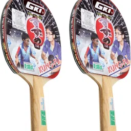 KUNG FU Table tennis Red Table Tennis Racquet-image-36