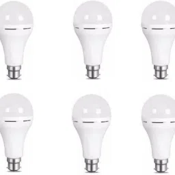 12W Inverter LED AC-DC Bulb Emergency Light Rechargeable 4 hr Backpu Bulb Pack 6 4 hrs Bulb Emergency Light-1
